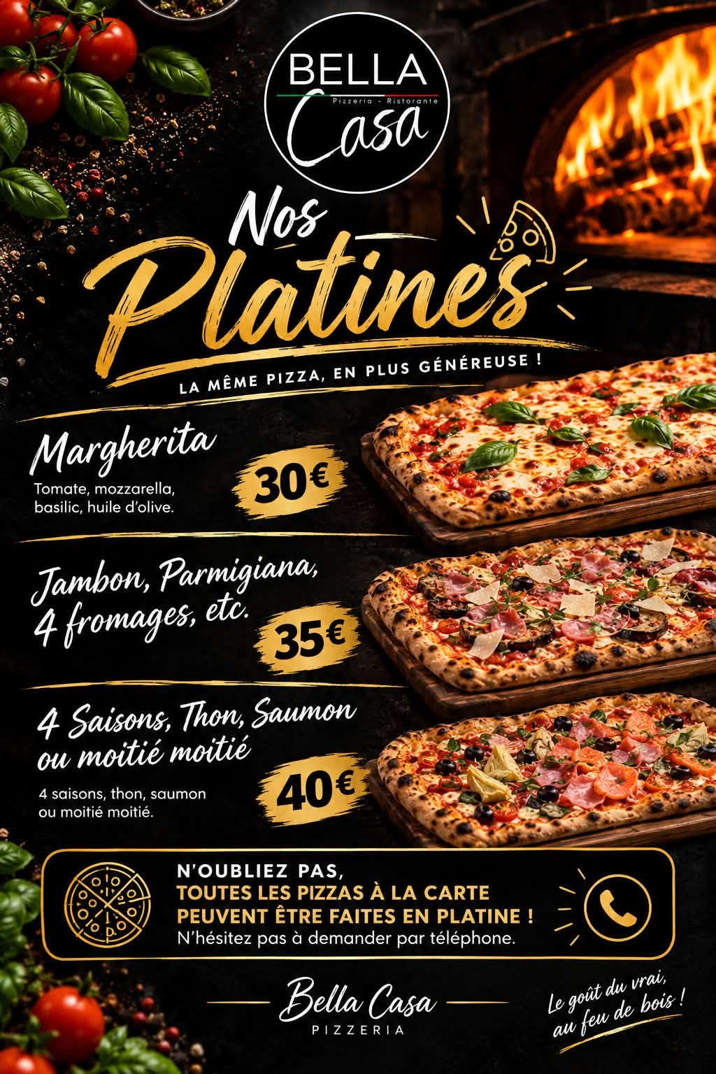 Affiche Nos Platines