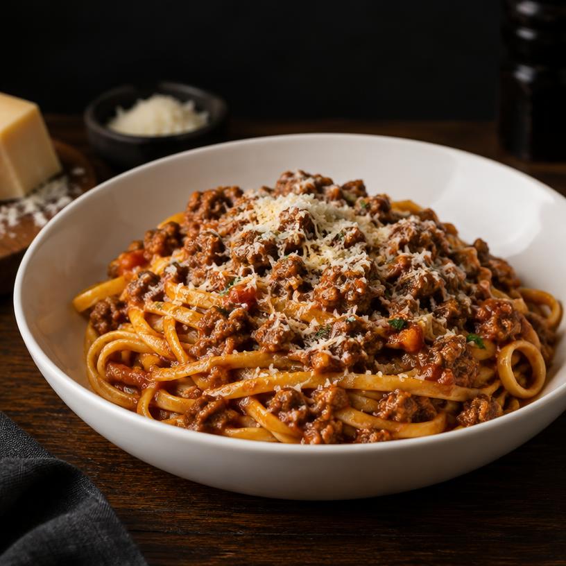 Linguine bolognaise