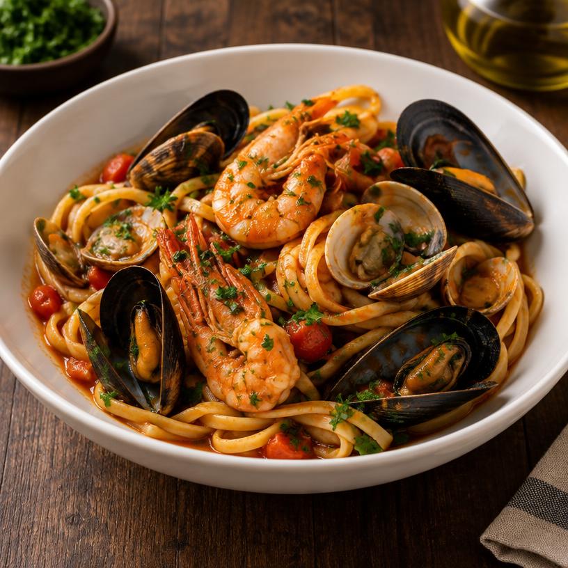 Linguine fruits de mer