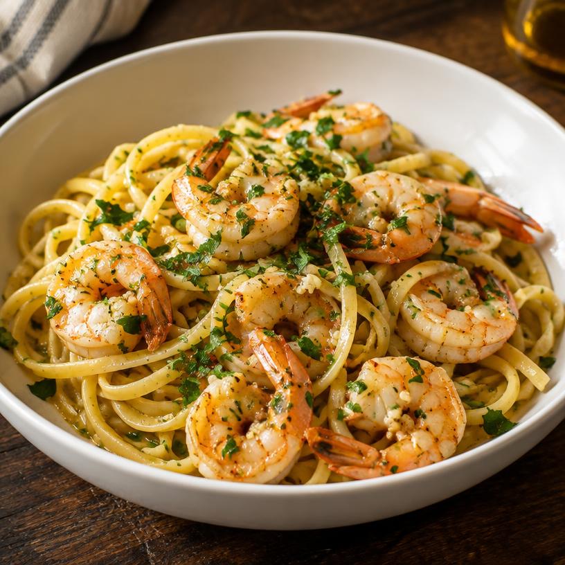 Linguine scampis