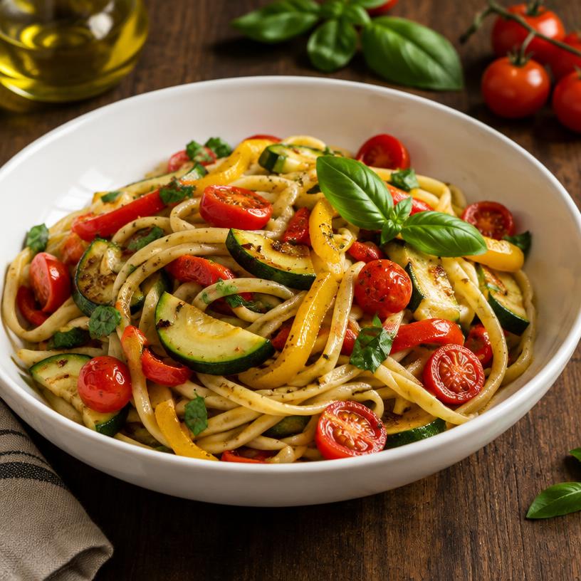 Linguine végétariennes