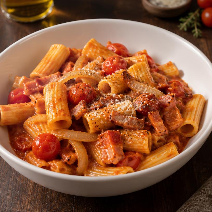 Rigatoni all'amatriciana